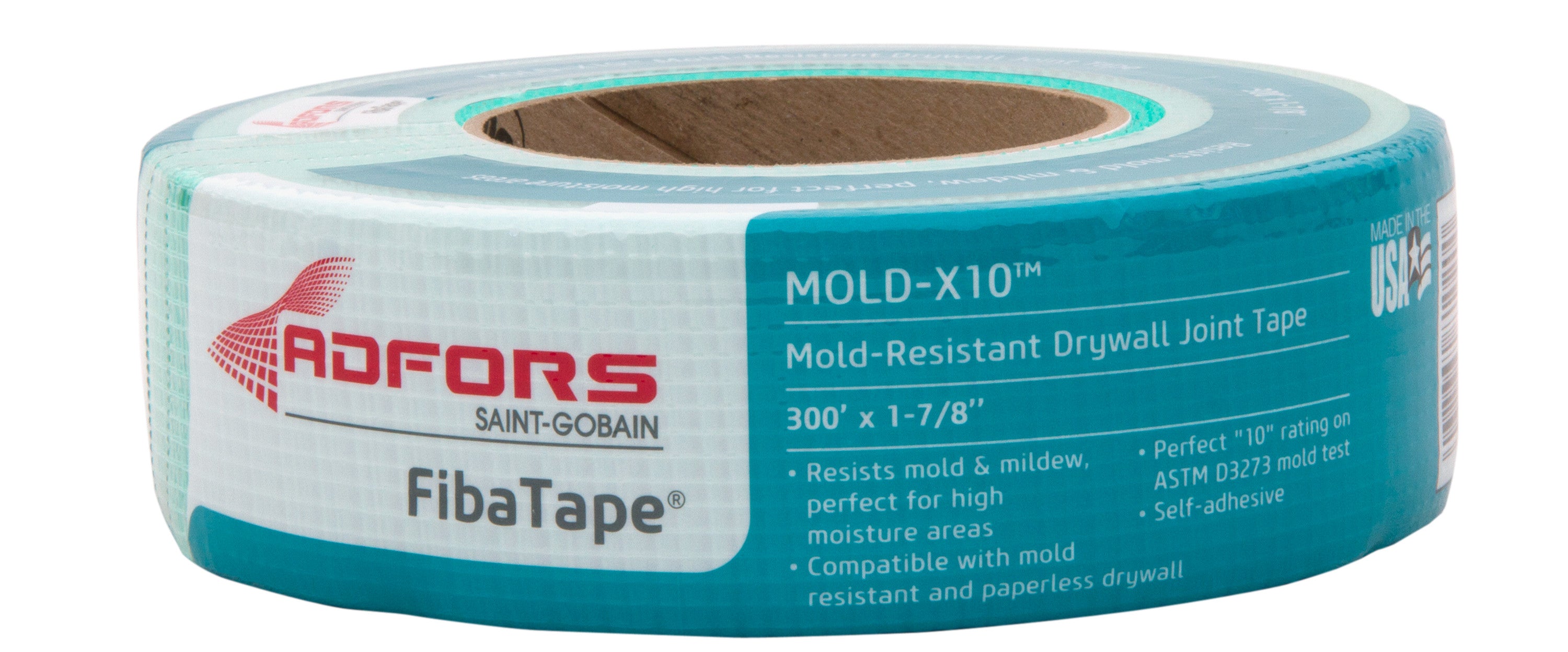 FibaTape Mold-X10 Mold-Resistant Drywall Tape (1-7/8-in x 300-ft)