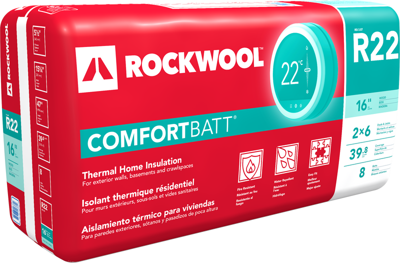 RockWool R22 Comfortbatt Insulation