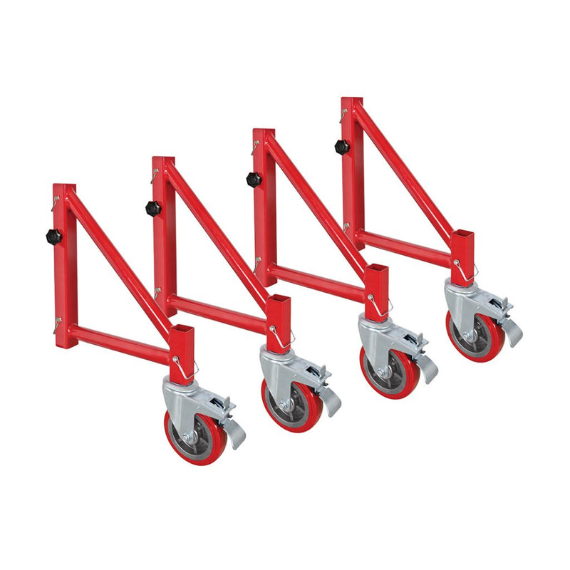 Metaltech Set of Four Outriggers with Casters