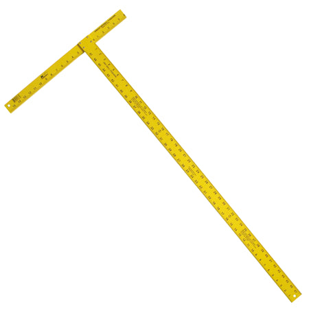 Kraft 54" High Visibility T-Square (Yellow)