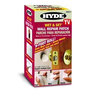 HYDE Wet & Set 30-Minute Repair Patch, Contractor Roll