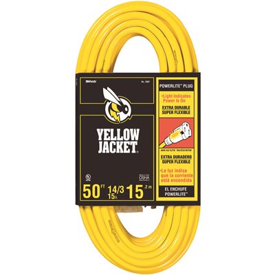 Yellow Jacket 50' Extension Cord