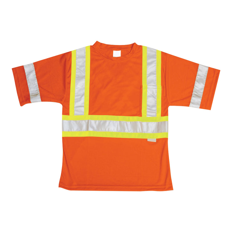ROK Orange High-Viz Safety T-Shirt