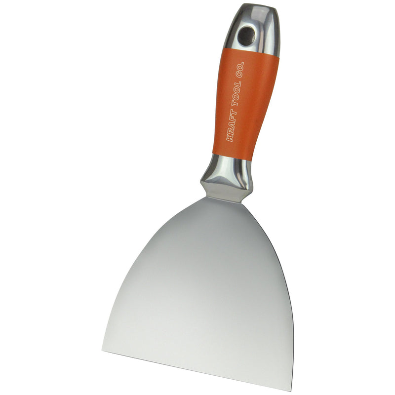 Kraft Elite Series™ All Stainless Steel Putty Knife with Sure Grip Handle