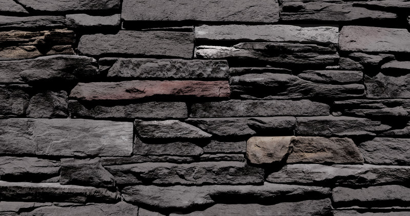 Coronado Eastern Mountain Ledge Stone: Black Rundle