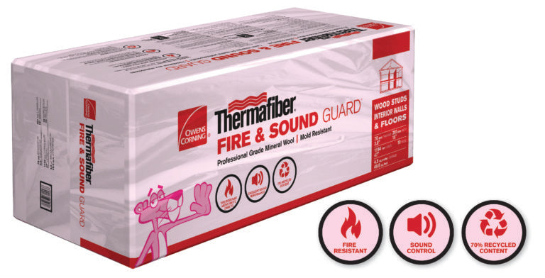 Owens Corning Thermafiber Fire & Sound Guard Insulation