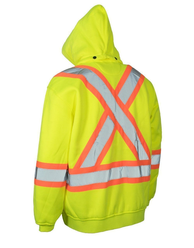 Forcefield Lime High Visibility Hoodie