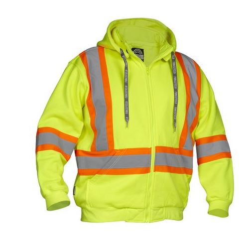 Forcefield Lime High Visibility Hoodie