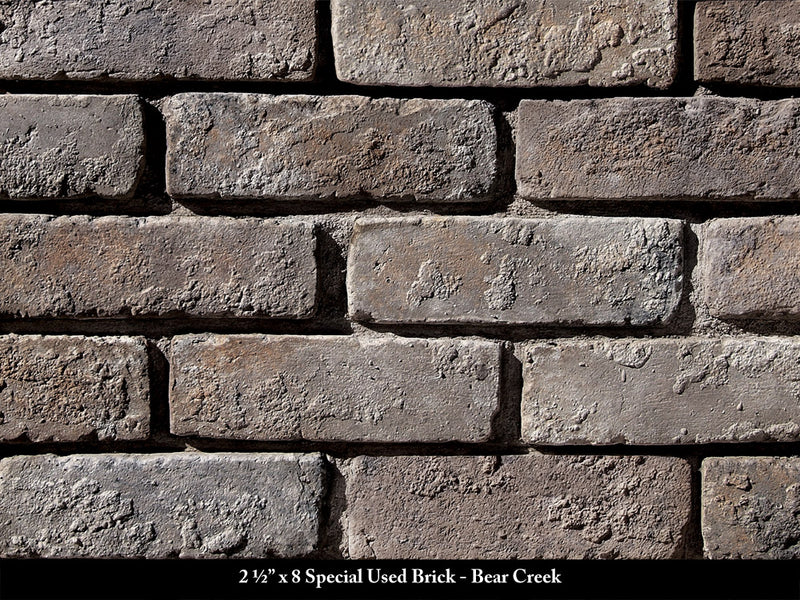 Coronado Special Used Veneer Brick: Bear Creek