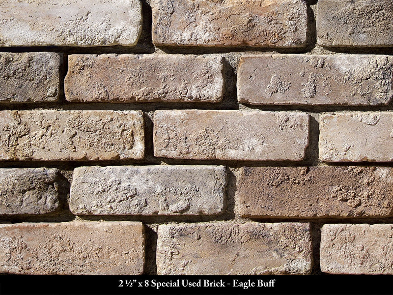 Coronado Special Used Veneer Brick: Eagle Buff