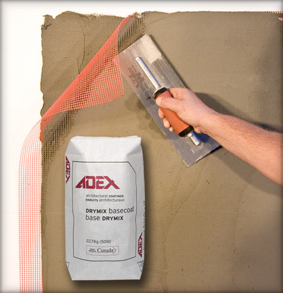 AdexMat Drymix "Dry" Polymer Acrylic Basecoat