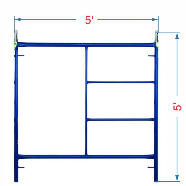 Scaffolding Frame 5' x 5' Electroplated