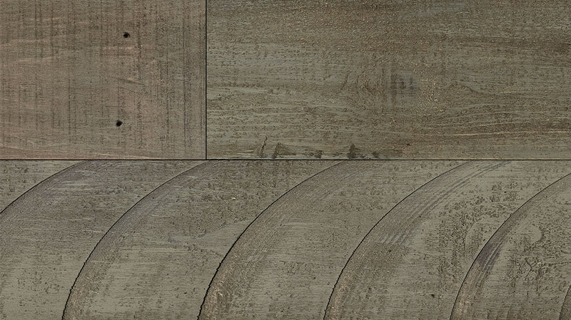 AS-IS Grey-Ish Wood Wall Paneling